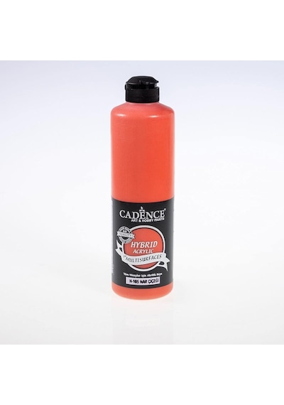 Cadence Hybrid Multisurface Akrilik Boya 500 Ml. H-105 Nar Çiçeği 6998