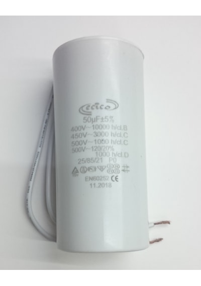 50 Mf Kondansatör 400-450 V Plastik Kablolu Daimi 4 Al 3 Öde