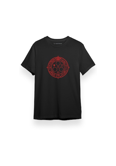The Halo Of The Sun Essential Siyah Kısa Kol Erkek Tshirt 001
