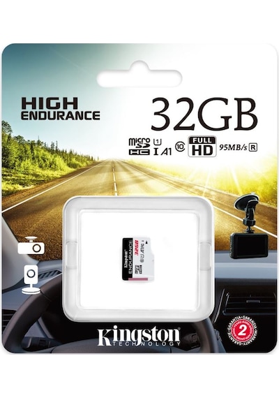 Kingston High Endurance SDCE/32GB 32 GB MicroSDHC Class 10 UHS-I Hafıza Kartı