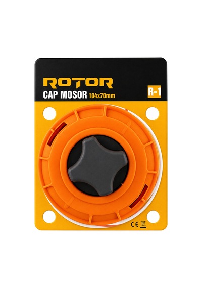 Rotor R-1 Motorlu Tırpan Misina Başlığı 104x70 Mm 2,4 Mm X 2 M Misinalı