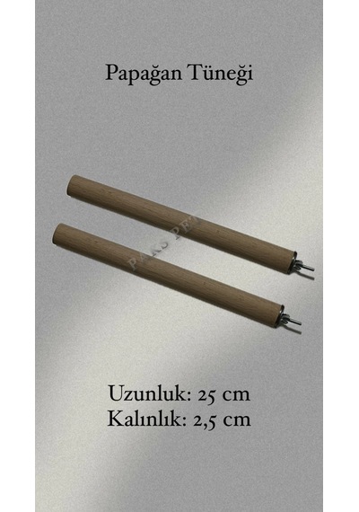 Papağan Tüneği 25 Cm Büyük Kuşlar İçin Kalın Tünek,jako Papağanı