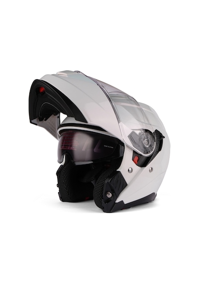 Vento Premium Çene Açılır Kask Güneş Vizörlü Candy Parlak Ece 22.06 Sertifikalı Metalik Metalik