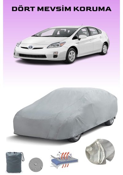 Toyota Prius 2009 - 2011 Araba Brandası Oto Branda Gri