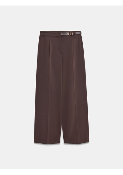 Dilvin 72662 Orta Bel Kemerli Pantolon-kahve