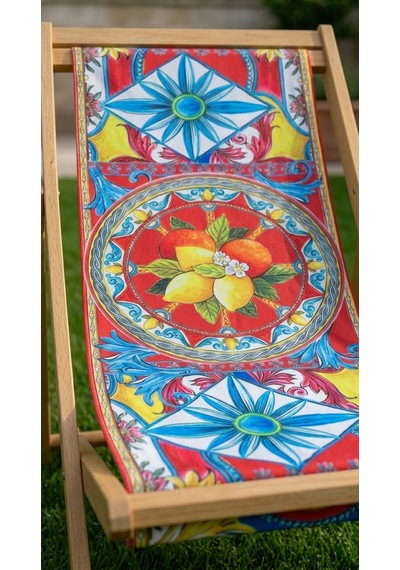Solea Limoncello Rouge Şezlong Çok Renkli