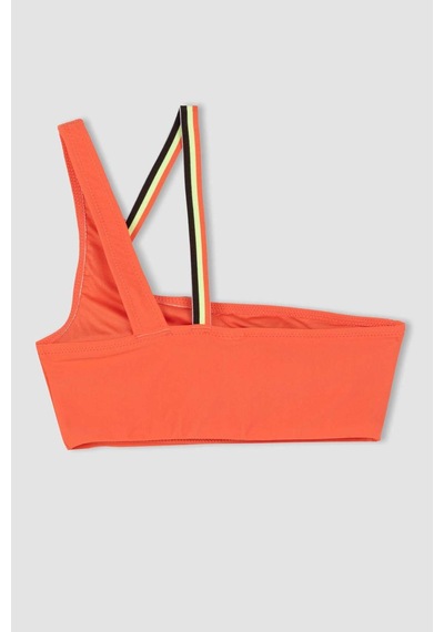 DeFactoFit Sporcu Tek Omuz Bikini Üstü B6340AX24HSOG37 Turuncu