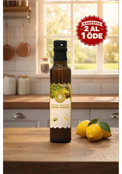 Sarımsaklı Maydanozlu Limon Sirkesi - 250ml - 849369519