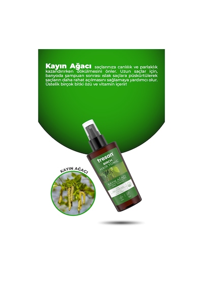 Kayın Ağacı Özlü Güçlendirici Ve Canlandırıcı Saç Toniği 125 Ml