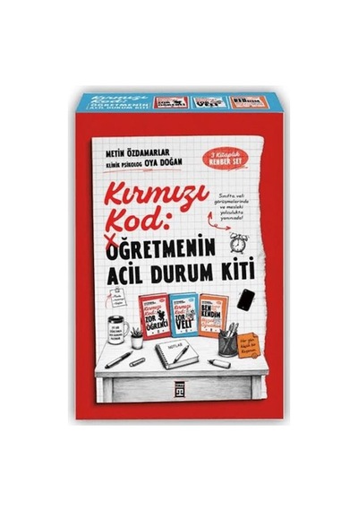 Kırmızı Kod: Öğretmenin Acil Durum Kiti Set 3 - Qhdh-899046