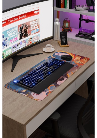 Hu Tao Genshin Impact Anime Gacha V2 - 70x30 Xl Gaming Mouse Pad Fare Altlığı
