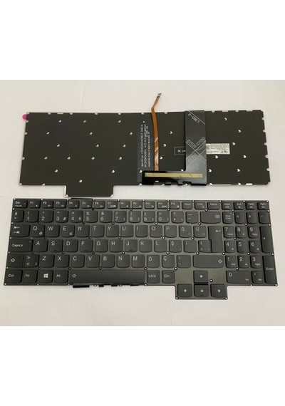 Nion Lenovo 82ey00d2tx 82ey00cetx Notebook Klavye Siyah Aydınlatmalı Tr Beyaz Tuş