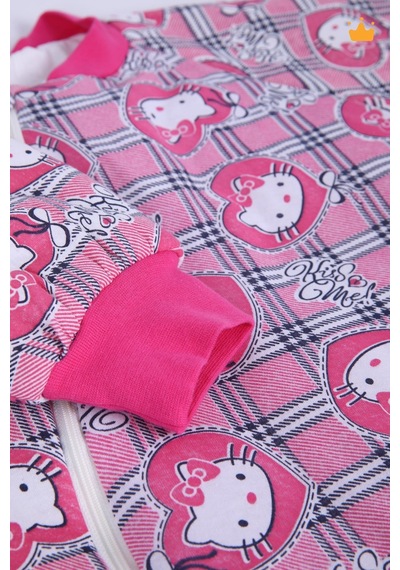 Babyhola 2-9 Yaş Kalın Elyaf Dolgulu 2.5 Tog Premium Kalite Çocuk Uyku Tulumu 23504 Fuşya