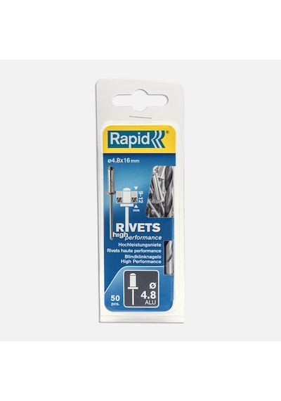 Rapid Perçin 4,8x16 Mm Alu Matkap Ucu 50 Adet
