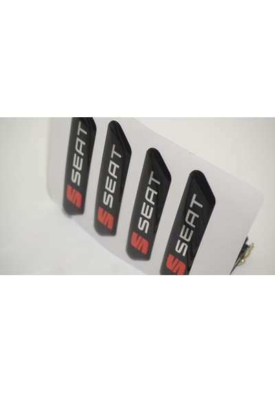 Seat Logo Kapı Kenarı Koruma Metalize Damla Desen 3M Band