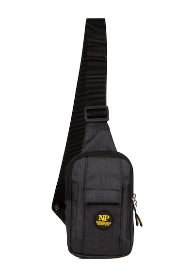 Newish Polo Body Bag Çapraz Göğüs Ve Sırt Çantası Tel Böl-siyh Sr Siyah - Sarı