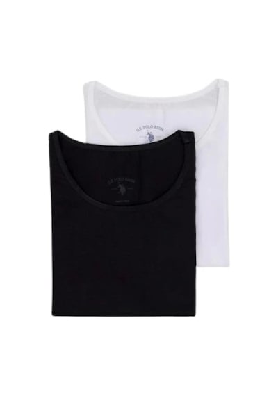 U.S. Polo Assn. U.s. Polo Kız Çocuk Basic Kalın Askılı Atlet 1674 Siyah Siyah