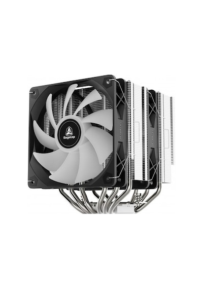 Segotep Fz6 Pro Siyah 2x120mm Kule Tipi İşlemci Soğutucu Lga 1700 Ve Am5 Uyumlu
