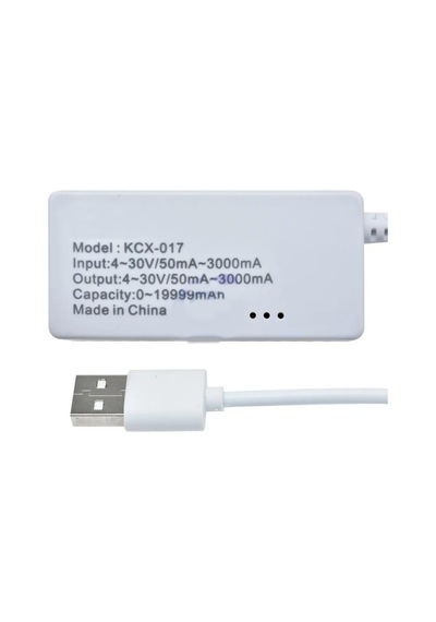 DC 3-7V USB Voltmetre Ampermetre Göstergeli Mobile Şarj Kapasite Test Edici
