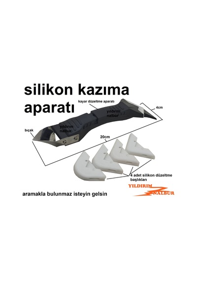 SİLİKON KAZIMA APARATI SİLİKON ÇEKME APARATI DÜZELTME