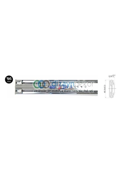 Teleskopik Bilyalı Frenli Ray 46 X 350 Mm