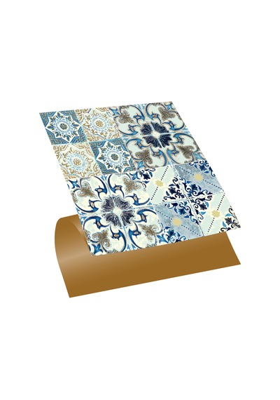 Tink Kendinden Yapışkanlı Renkli Fas4 010 Desenli Pvc Karo 30x30 Cm