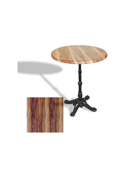 Çipa 1002 Döküm Ayak Yuvarlak Masa Çap 90cm - Werzalit, Wermodin Ve Allzalit Tabla - Indiana Wood Çok Renkli Çipa 1002 Döküm Ayak Yuvarlak Masa Çap 90cm - Werzalit, Wermodin Ve Allzalit Tabla - Indiana Wood Çok Renkli