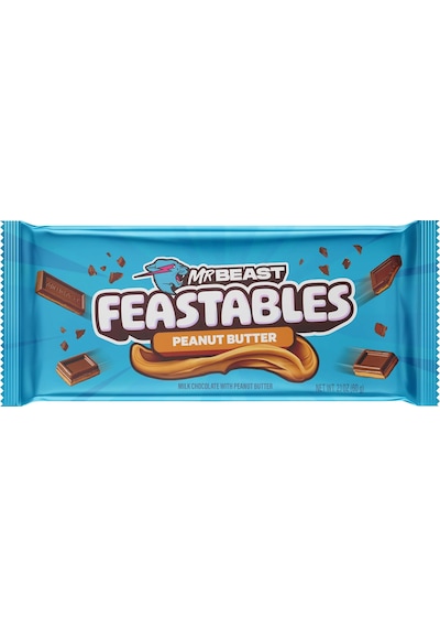 Feastables Mr Beast Peanut Butter 60 G