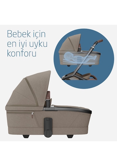 Maxi-cosi Fame Yatış Pozisyonu Ayarlanabilir Ekstra Geniş 0-9 Kg Portbebe Twillic Truffle