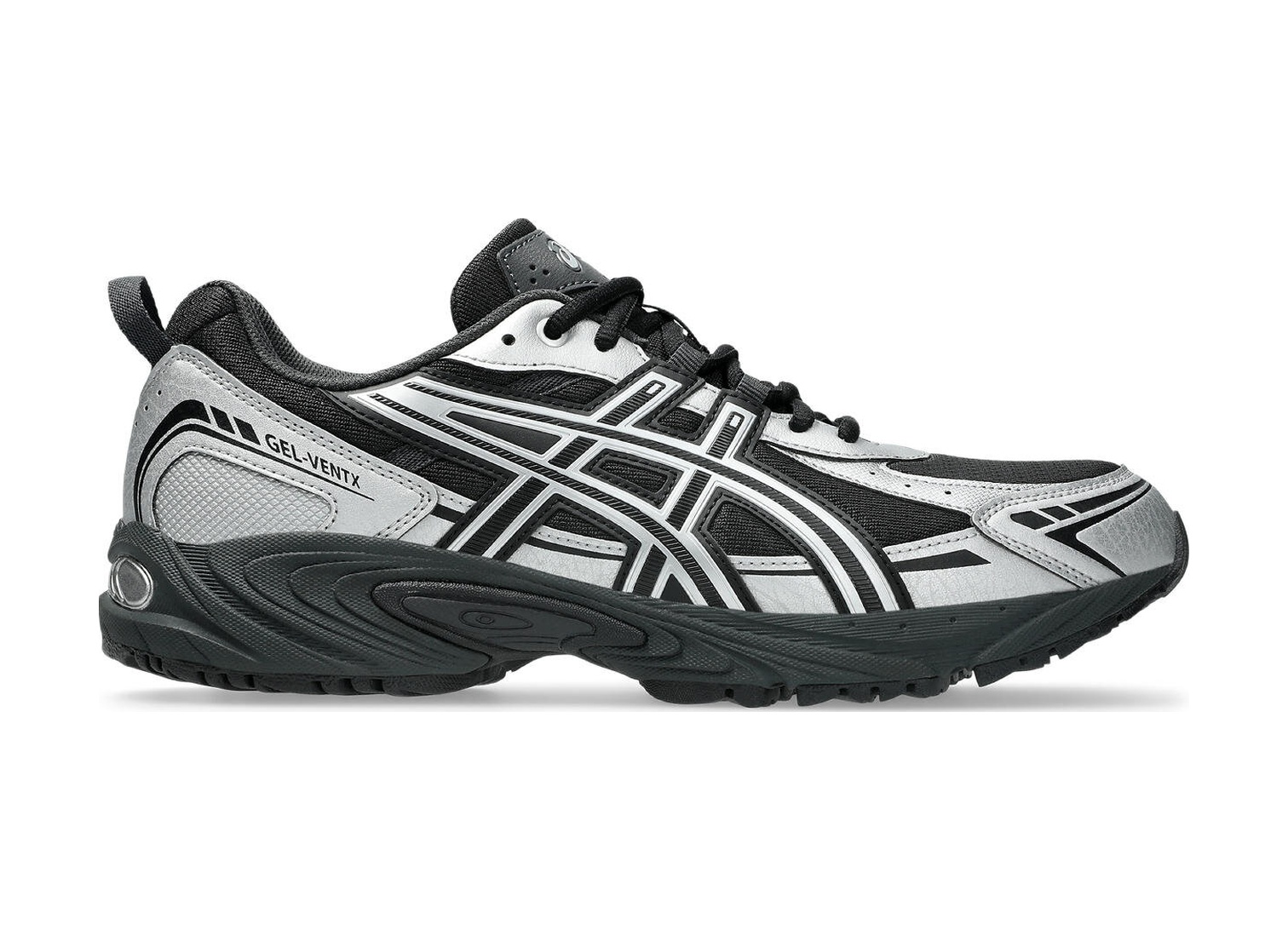 Asics Gel-ventx Unisex Black/pure Silver Sneakers 1203b040-003