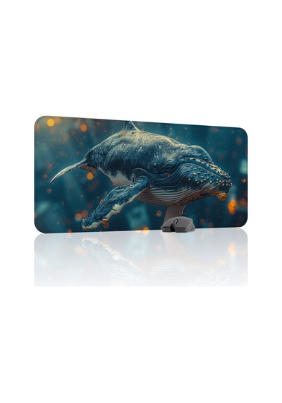 Orka Kaymaz Dikişli Kauçuk Oyuncu Mousepad V3 - 90x40 Xxl Gaming Mouse Pad Fare Altlığı
