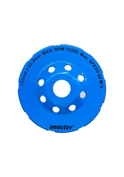 Master 504900 Çift Sıra Elmas Yüzey Temizleme 115 Mm