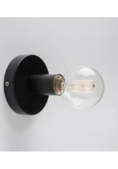 Mylights Retro Rustik Siyah Duvar Lambası Aplik Siyah