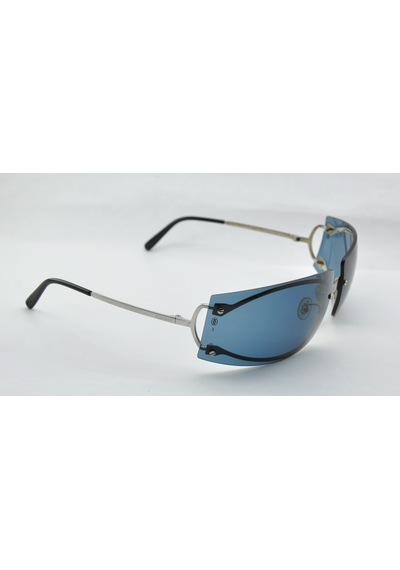 Cartier F Os Nc Blue Sılver Mavi Gümüş Çerçevesiz Unısex Güneş Gözlüğü