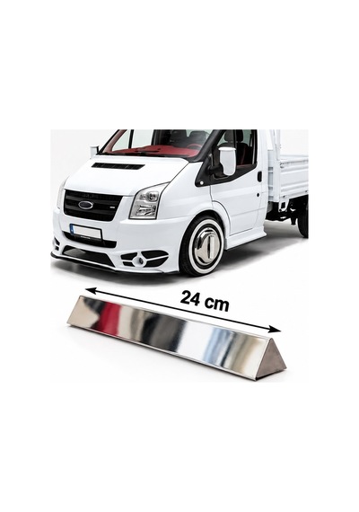Pls Piramit Krom Jant Kapağı Göbek Fırfırı 24 Cm 1 Adet