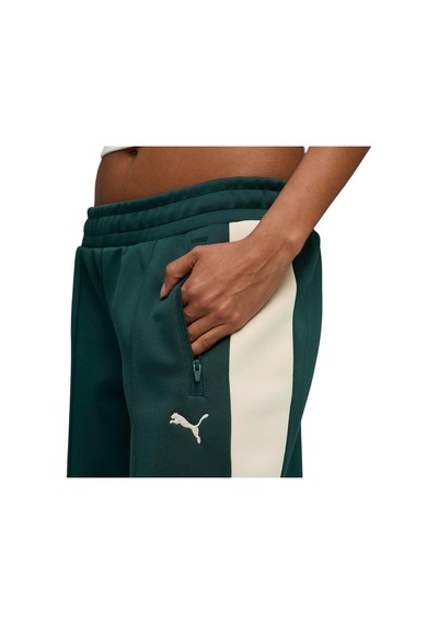 629803-75 Puma T7 Low Rise Track Pants Kadın Eşofman Altı Yeşil 629803-75 Yeşil