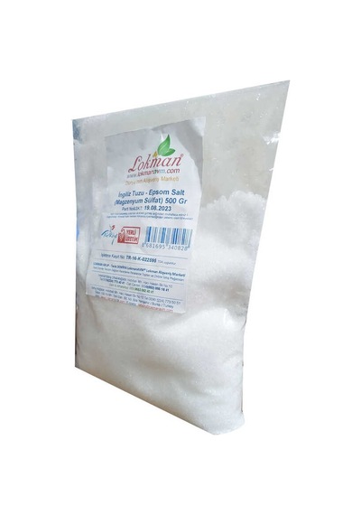 Yenilebilir İngiliz Tuzu Epsom Salt Magzenyum Sülfat 500 Gr