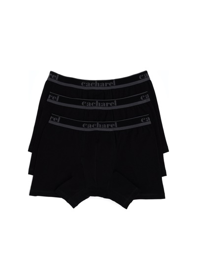 Cacharel 3'lü Siyah Boxer