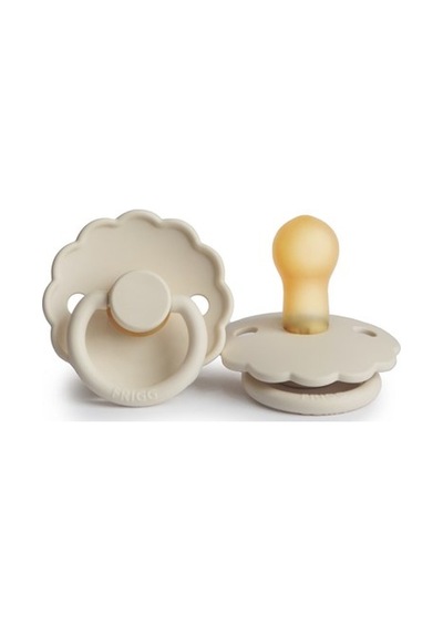 Frigg Daisy Kauçuk Emzik Cream 0-6 Ay Krem