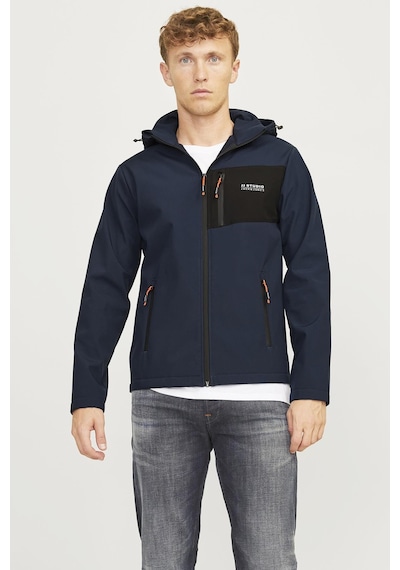 Jack & Jones Jjtaylor Softshell Jacket Lacivert12259615 001