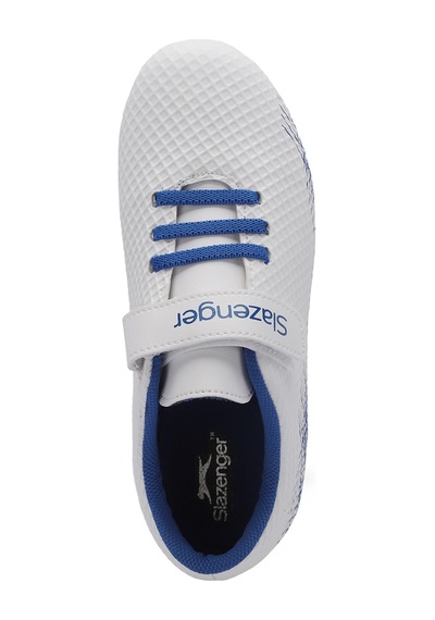 Slazenger CULTURAL Çocuk Halı Saha Beyaz / Saks Mavi Futbol Ayakkabısı
