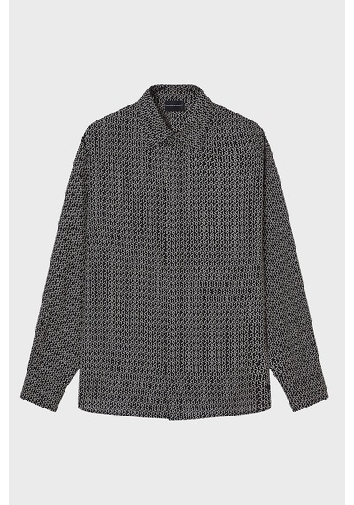 Emporio Armani Erkek Gömlek Em004178 Af14214 Fb459 Siyah SİYAH