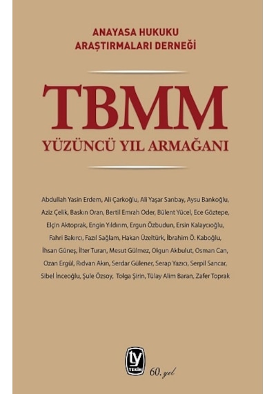 TBMM Yüzüncü Yıl Armağanı- Tekin Yayınevi