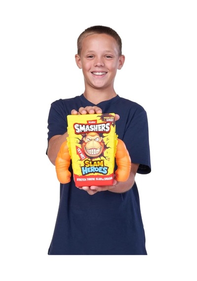 Smashers Slam Heroes Esneyen Figür Orange Gorilla