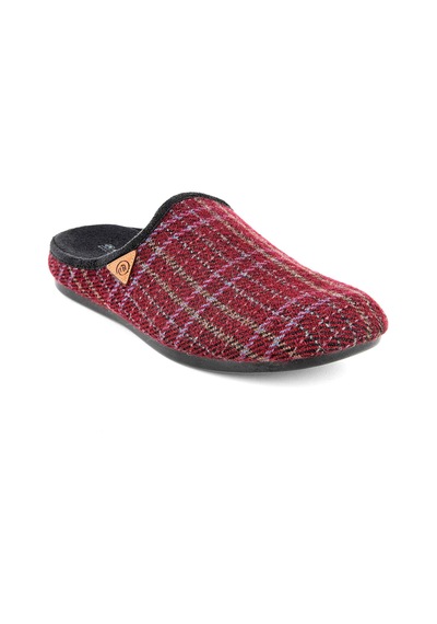 Muya Davis 33802 Anatomik Keçe Erkek Terlik Bordo Bordo