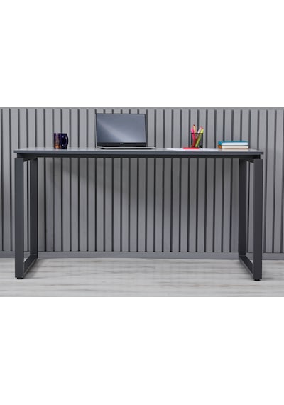 Arpelia Çalışma Masası 140x70x73 Cm Dikdörtgen Ayaklı Antrasit Arpelia Çalışma Masası 140x70x73 Cm Dikdörtgen Ayaklı Antrasit