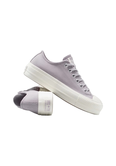 Converse Converse Chuck Taylor All Star Lift Platform Colorful Suede Erkek Günlük Ayakkabı 44002 Mor