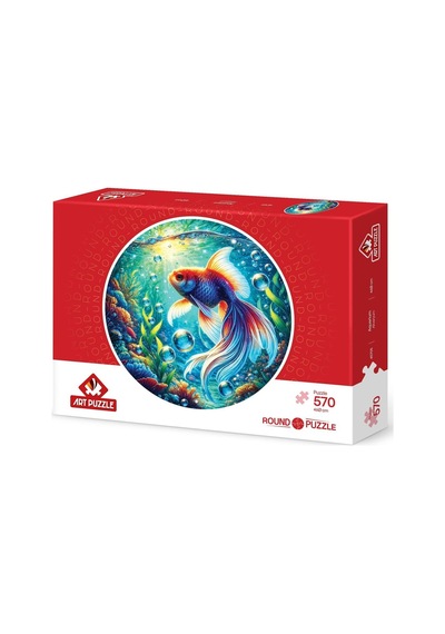Akvaryum 570 Parça Round Puzzle