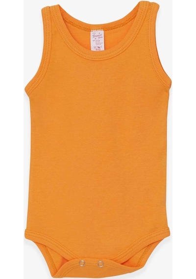 Breeze Kız Bebek Çıtçıtlı Body Hardal Sarı (9 Ay-3 Yaş) (550008677)