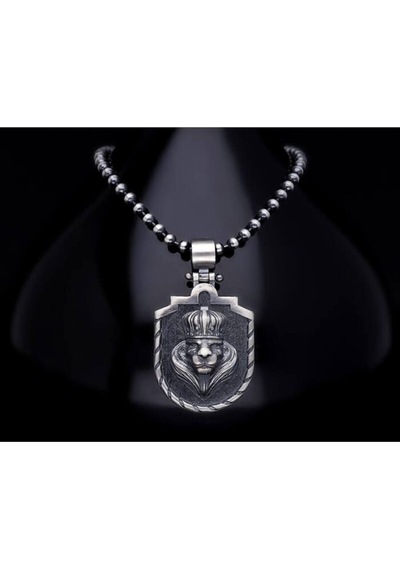 Vog Aslan Lion 925 Ayar Gümüş Sevgiliye Eşe Babaya Hediye Kolye